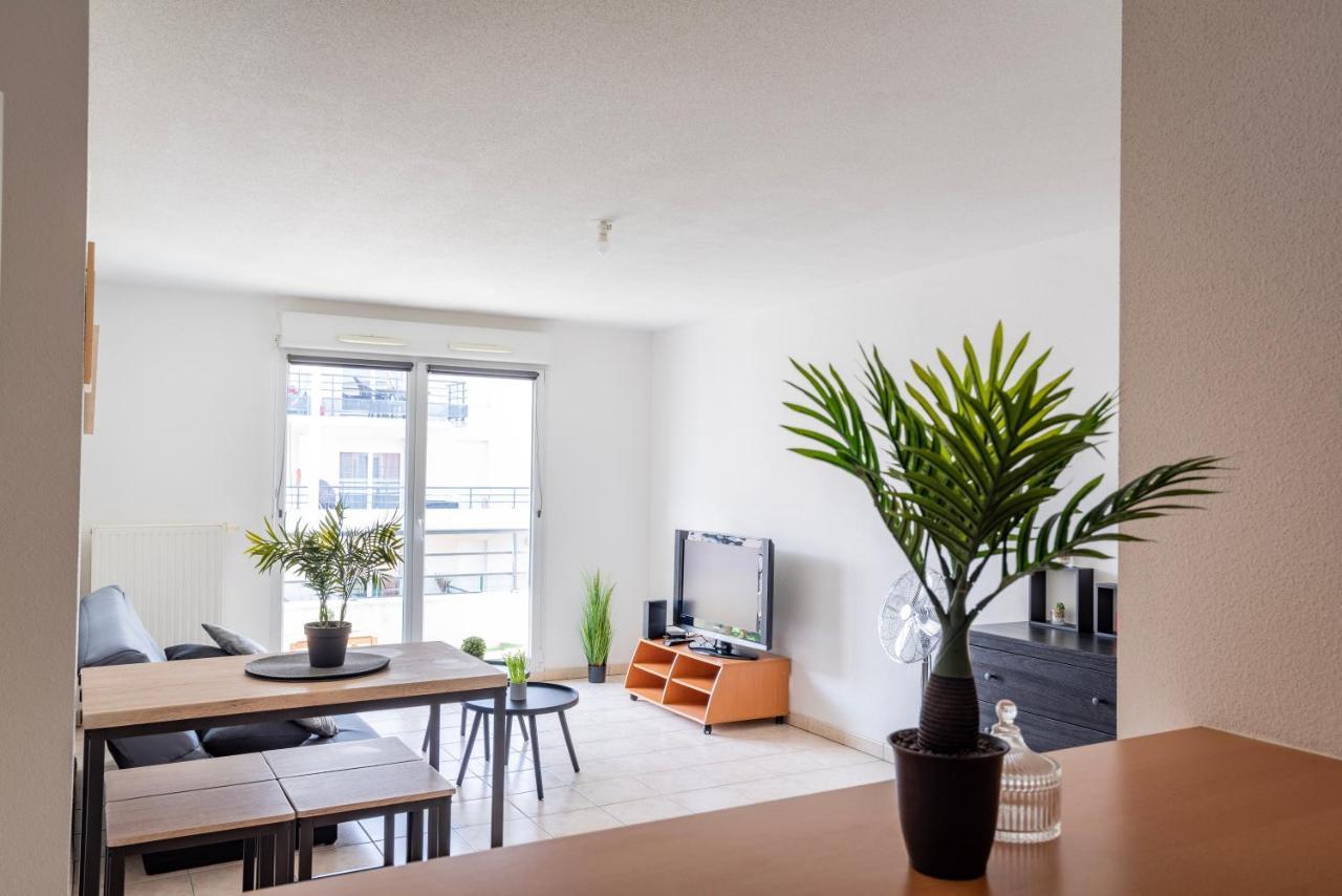 Le Zenith - Parking Prive & Wifi - 5 Min Zenith De Strasbourg Apartment Exterior foto