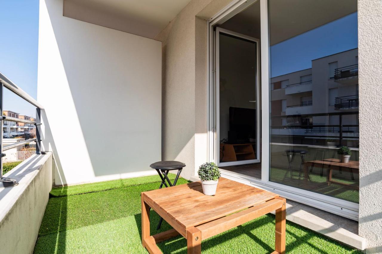 Le Zenith - Parking Prive & Wifi - 5 Min Zenith De Strasbourg Apartment Exterior foto
