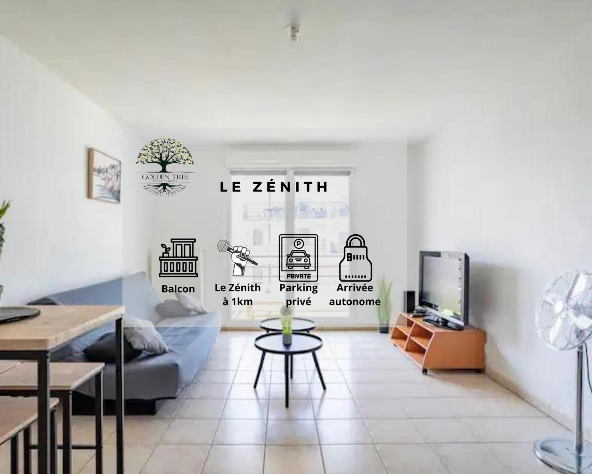 Le Zenith - Parking Prive & Wifi - 5 Min Zenith De Strasbourg Apartment Exterior foto